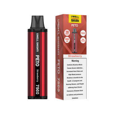 Vape UWELL SHISHTI PETO STRAWBERRY 20MG 7500 PUFFS