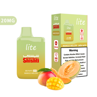 VAPE SHISHTI LITE MANGO MELON 20MG 800 PUFFS